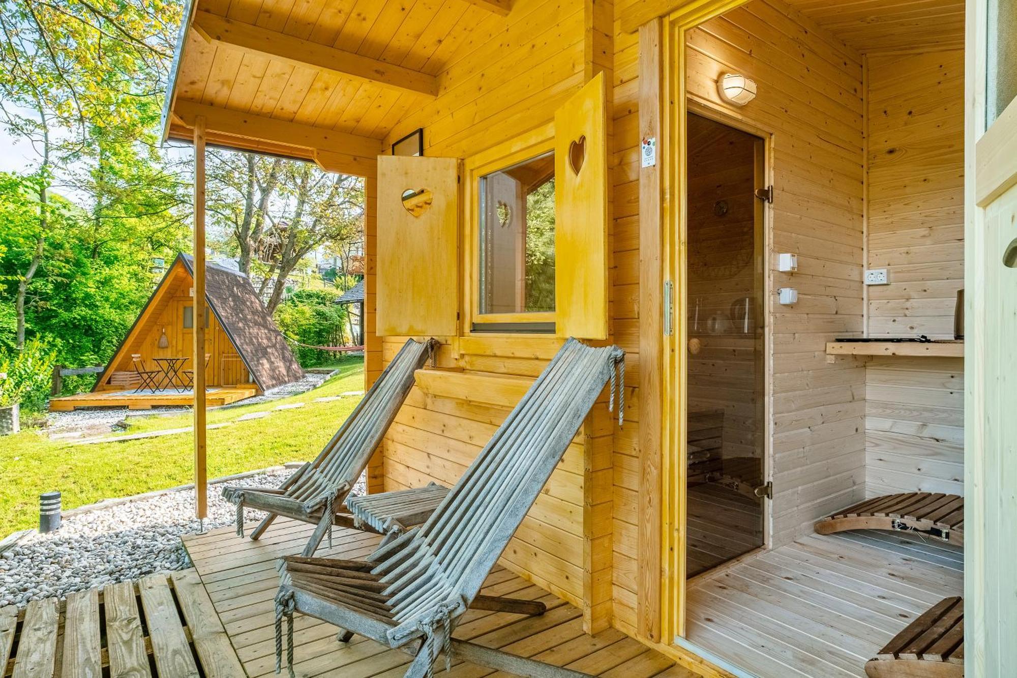 Resort Pod Orehi - Bled - Apartma & Glamping & Savna 客房 照片